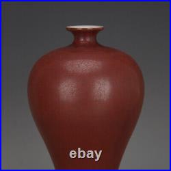 12 Collection Chinese Porcelain Red Glaze Flower Vase 1972