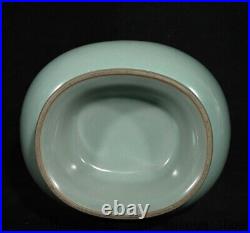 9.4Collect Song Dynasty Longquan kiln porcelain binaural Zun Bottle Vase A pair