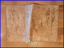 ANTIQUE Cuban Cuba Letter 1860s Slave Chinese Working Contract SLAVERY DOCUMENT