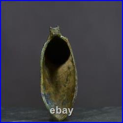 A Fine Collection Chinese Antique Han Dynasty Bronze Sheep Head Bronze Wine Cups