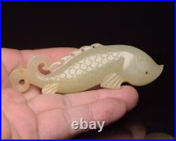 A Fine Collection of Chinese Antique Jades Fish Jade Ornaments Song Dynasty
