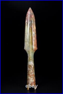 A Fine Collection of Chinese Antique Jades SPEAR HEAD Han Dynasty