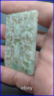 A Fine Collection of Chinese Antique Jades Token Jadeite Jade Token Han Dynasty