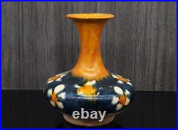A Fine Collection of Chinese Antique Tang Dynasty Sancai Pottery Vases