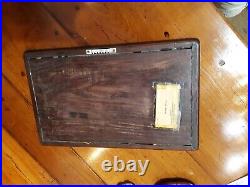 Antique Chinese Hardwood Tray Inlaid Robert Huyot Collection