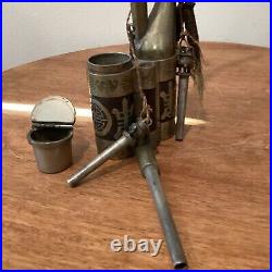 Antique Chinese Metal Water Collection Pipe Late 19th Early 20th Century