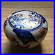 Antique Chinese Porcelain Covered Box with cover Hand Painted Bamboo Bird 3D x2H