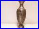 Antique Rare Beautiful Chinese Or Vietnam Carved Silver Plated Vase With Dragons