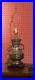 Antique Vintage Vase Lamp Chinese CLOISONNE Champleve Dragons James Mont style