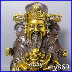 Chinese antique Collection Antiques bronze ware God of wealth
