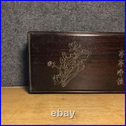 Collection Chinese Antique Vintage Red Sandalwood Exquisite Jewelry Box
