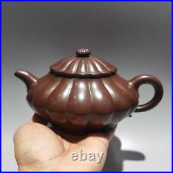 Collection Chinese Antique Yixing Zisha Clay Exquisite Zisha Teapot Tea Set