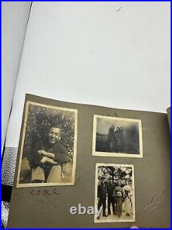 Pre War Antique Chinese Photo Albums 140+ China Showa Meiji Soldiers Family WWII